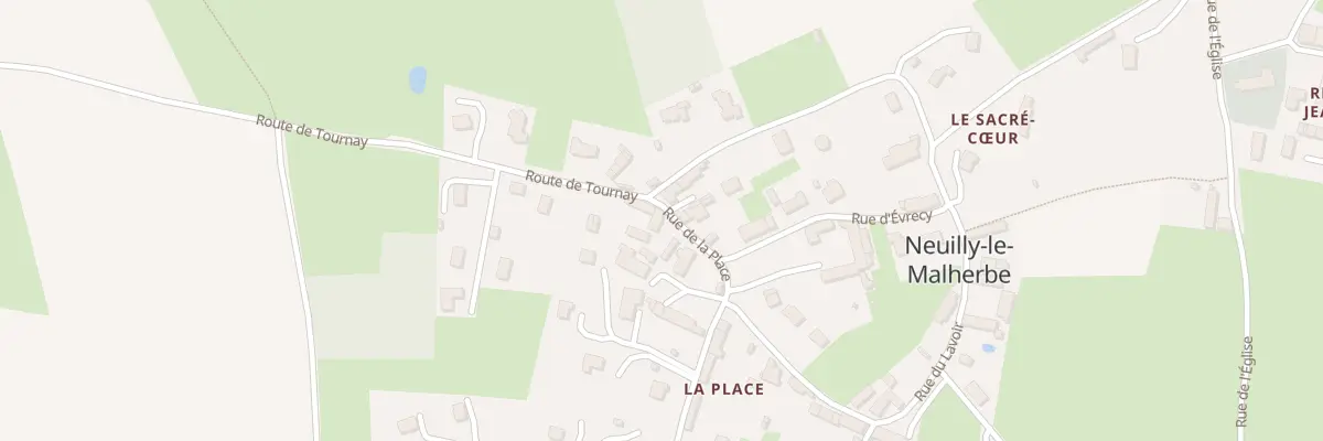 Plan du 4 Rue de la Place à Vacognes-Neuilly