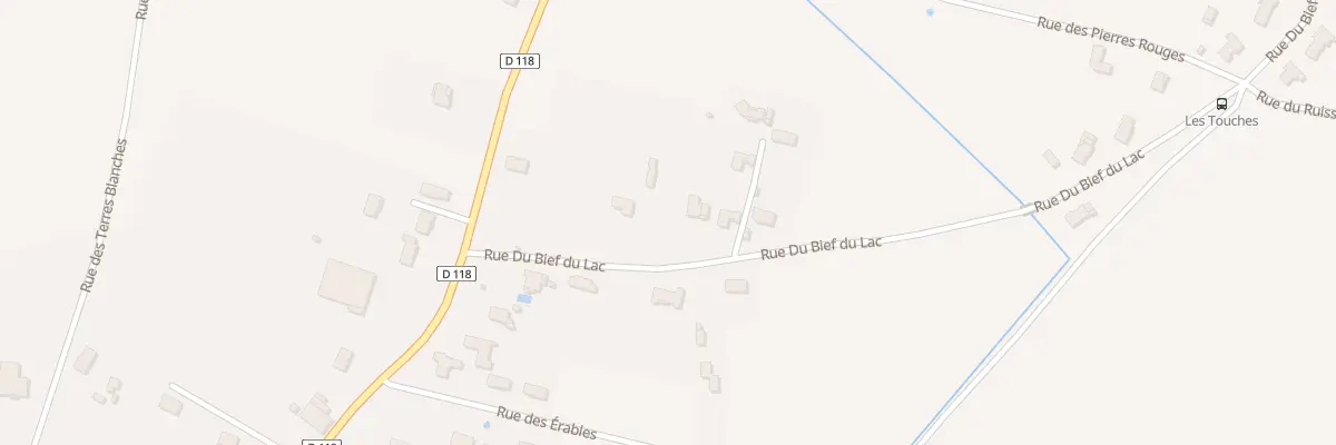 Plan du 13A Rue du Bief du Lac à Vallans