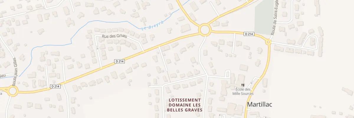 Plan du 4 Av du Site Montesquieu à Martillac
