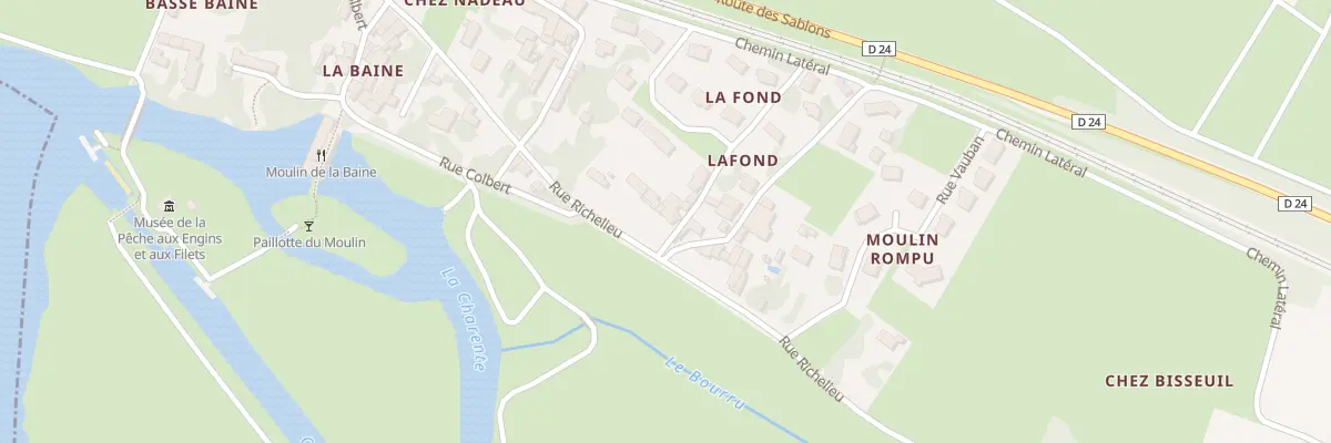 Plan du 3 Rue Sully à Chaniers