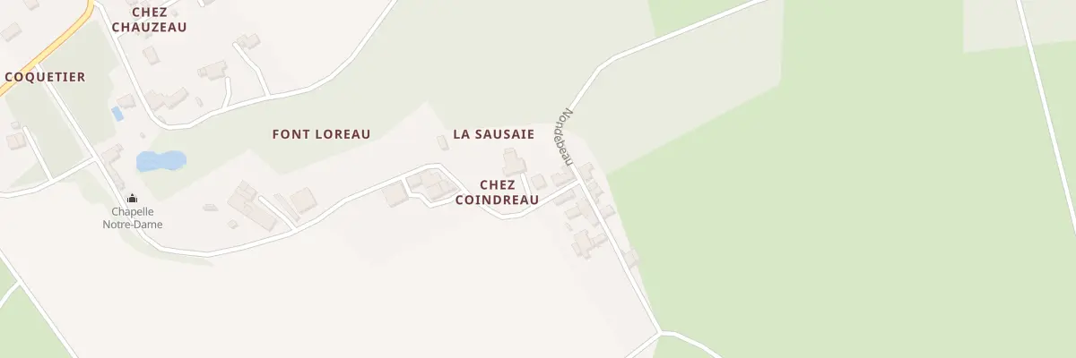 Plan du 27 Che de Chez Coindreau à Colombiers