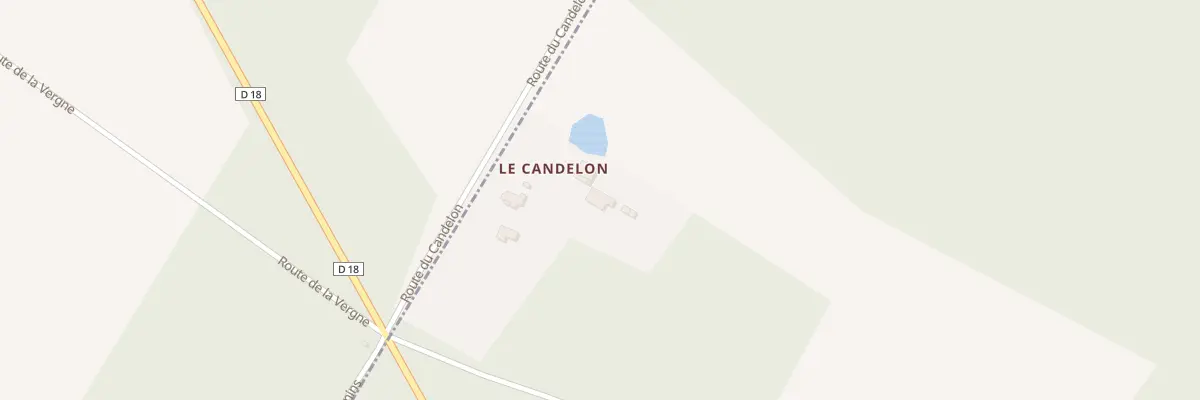 Plan du 1 Le Candelon à Générac