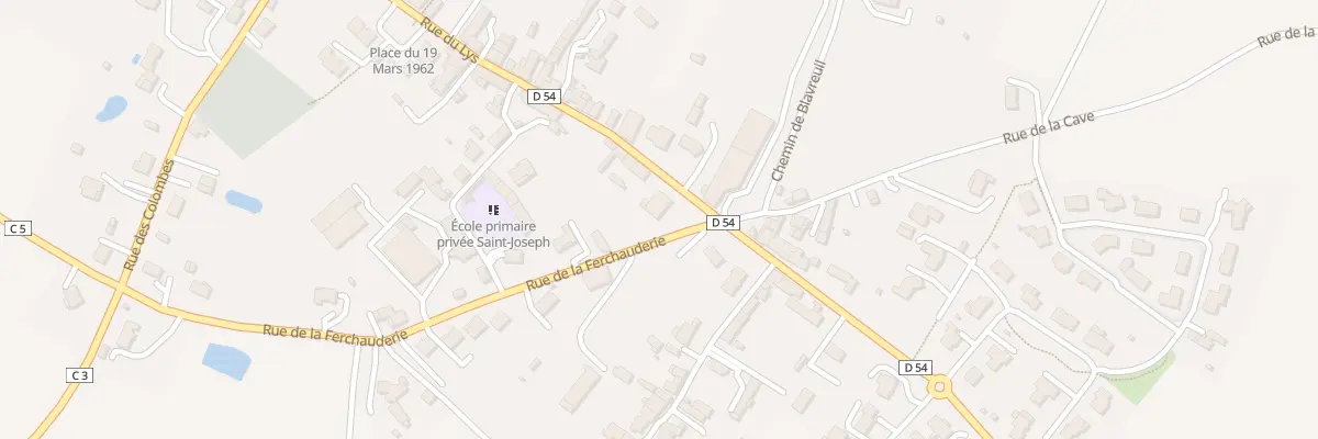 Plan du 600 Rue du Lys à Lys-Haut-Layon