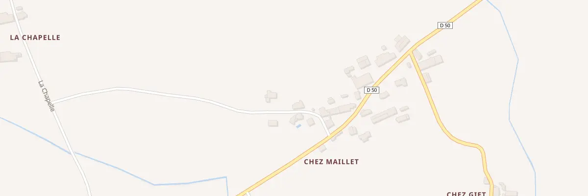 Plan du 14 Chez Maillet à Boisredon