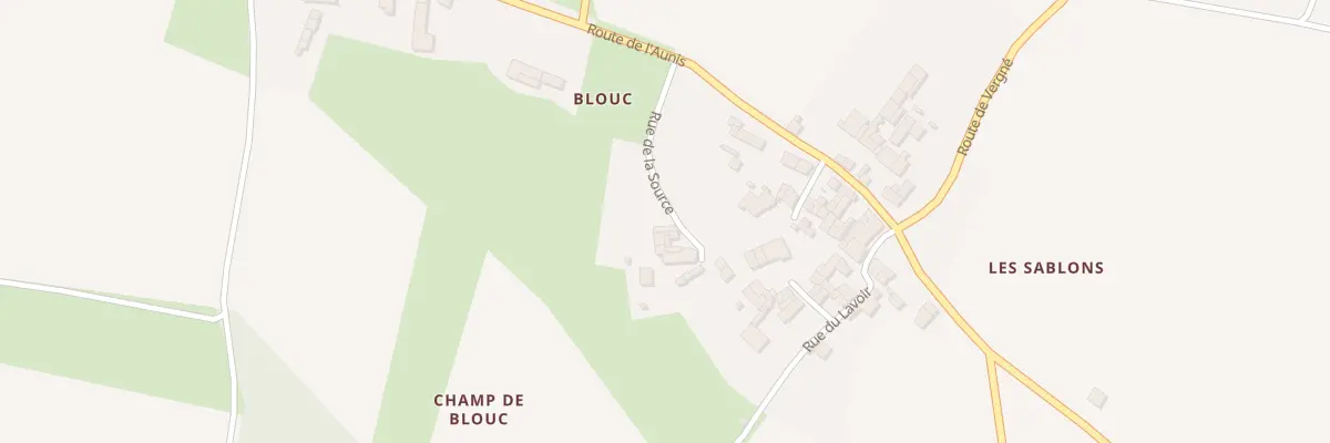 Plan du 2 Rue de la Source à Lozay