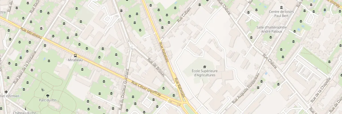 Plan du 31 Rue Rabelais à Angers