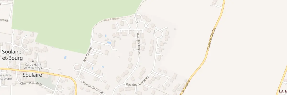Plan du 2B Rue des Treilles à Soulaire-et-Bourg
