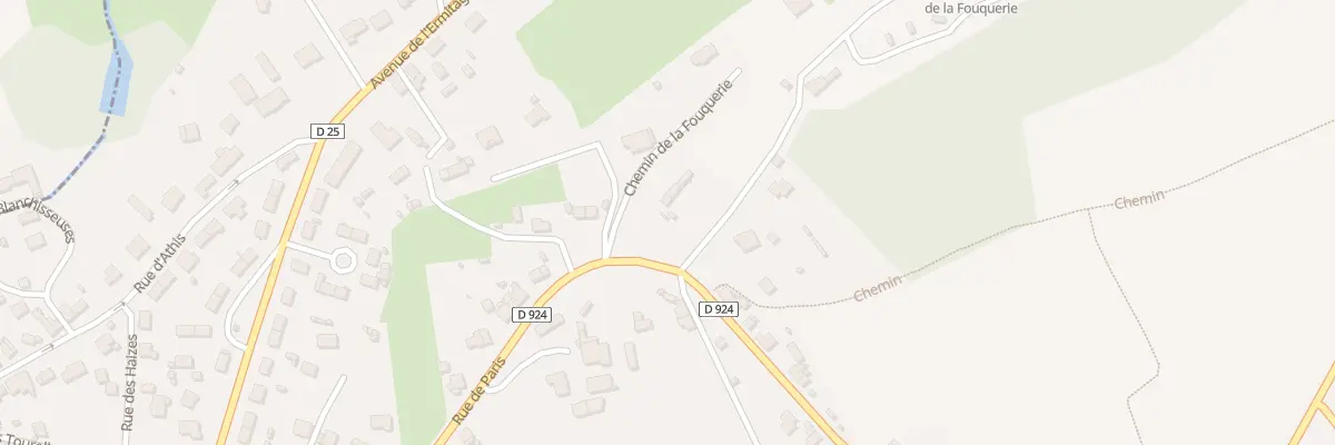 Plan du 689 Rue de Paris à Flers