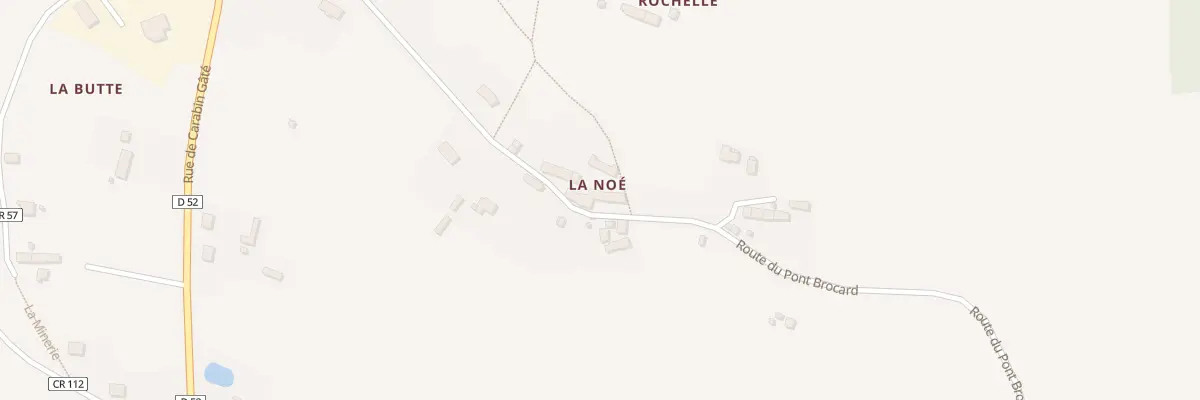 Plan du 401 Rue du Pont Brocard à Champsecret