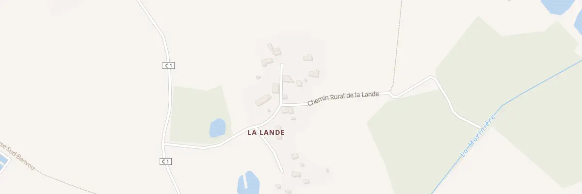 Plan du 133 La Lande à Banvou