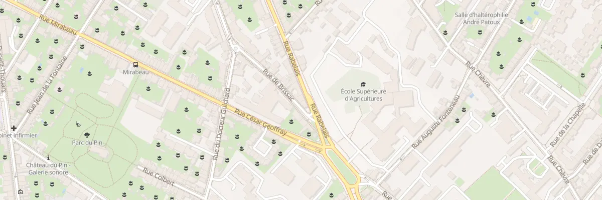 Plan du 96 Rue Rabelais à Angers