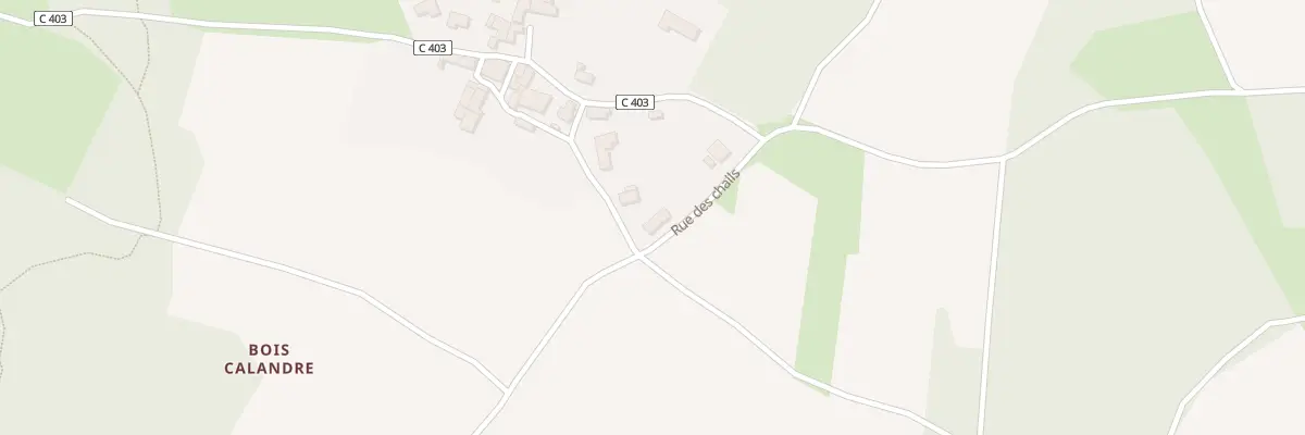 Plan du 3 Chez Brouard à Plassay