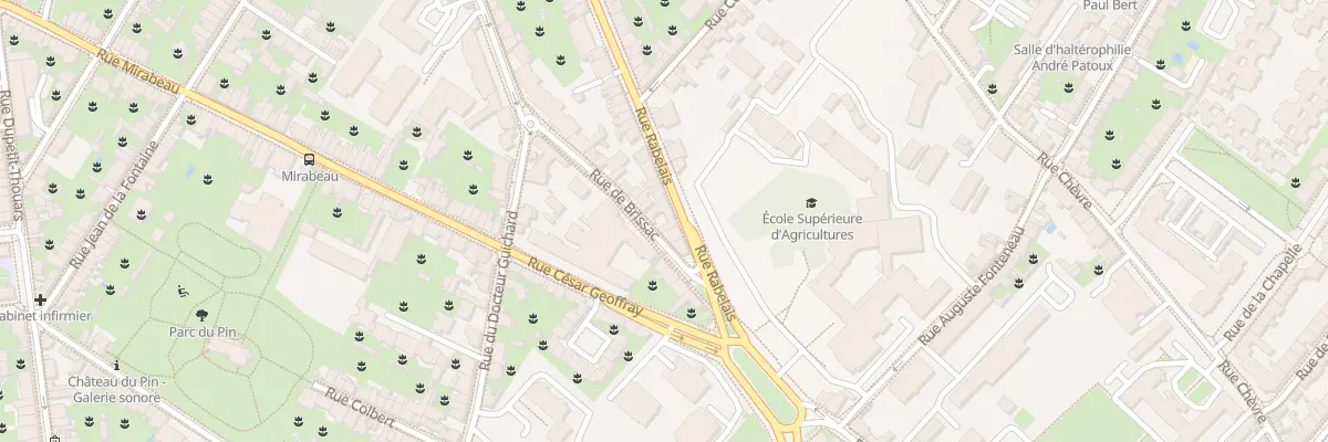 Plan du 90 Rue Rabelais à Angers