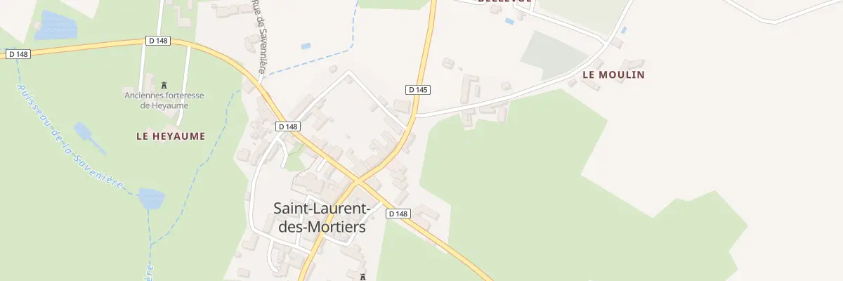 Plan du 8 Rue du Maine Saint Laurent à Bierné-les-Villages