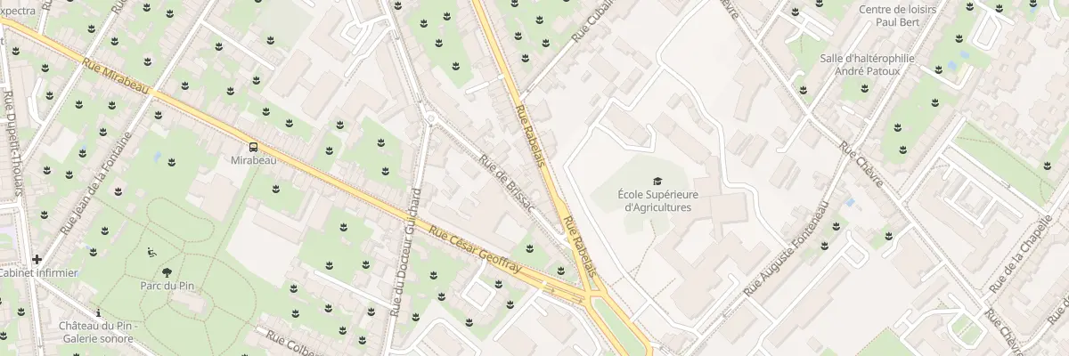 Plan du 88 Rue Rabelais à Angers