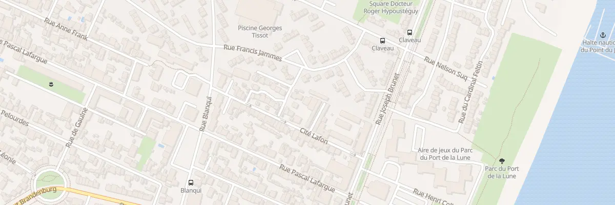 Plan du 9 All Baden Powell à Bordeaux