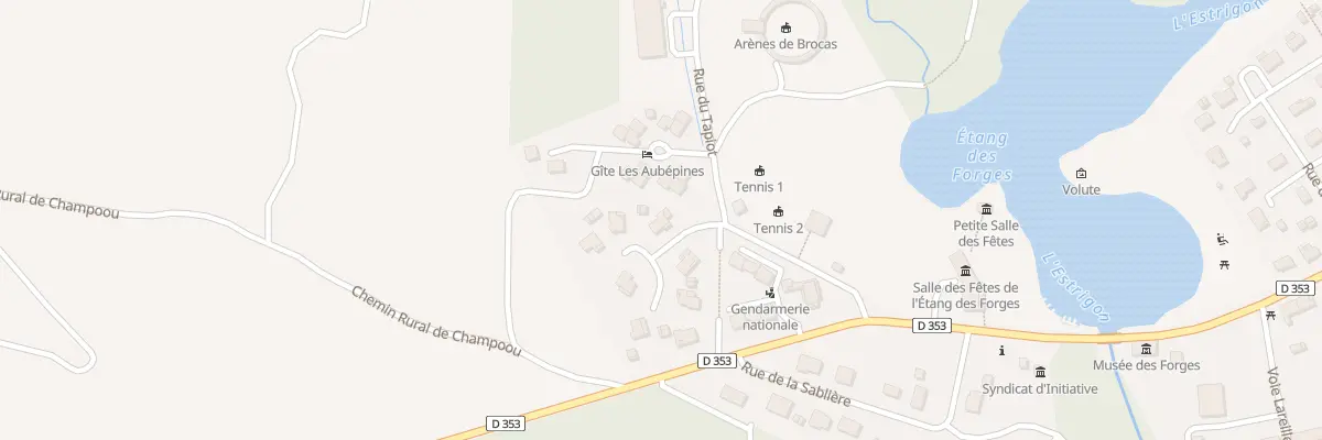 Plan du 44 Imp Mautiet Garcon Meunier à Brocas