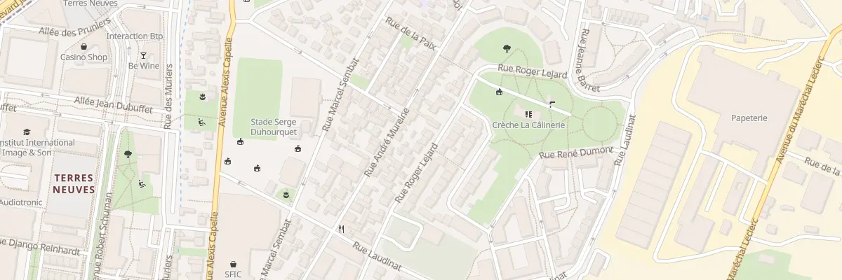 Plan du 62 Rue Roger Lejard à Bègles