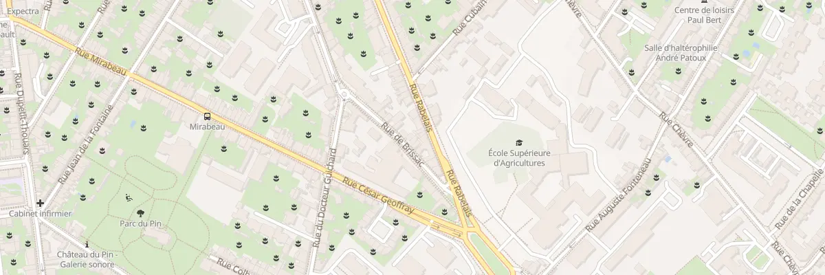 Plan du 83 Rue de Brissac à Angers