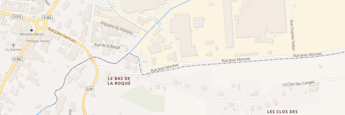 Plan du 9 Rue Jean Monnet - Conde à Condé-en-Normandie
