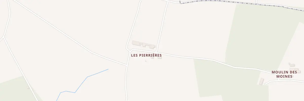 Plan du 132 Les Pierrieres à Berson