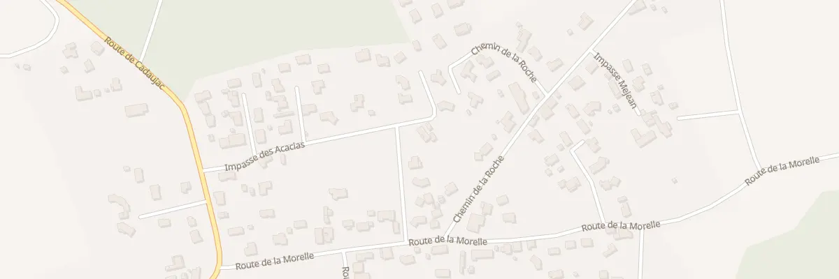 Plan du 5B Imp de la Morelle à Martillac