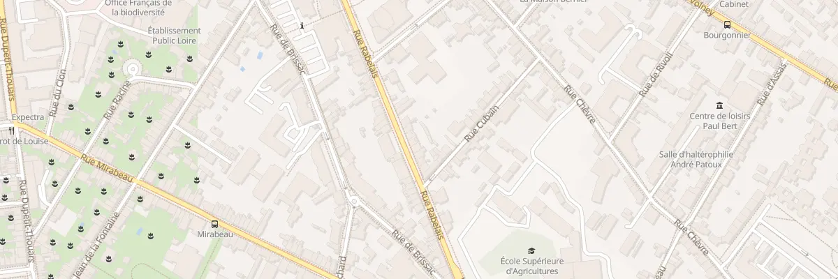 Plan du 15 Rue Rabelais à Angers