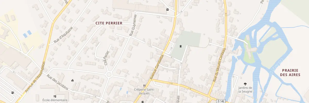 Plan du 37 Av Gambetta à Pons