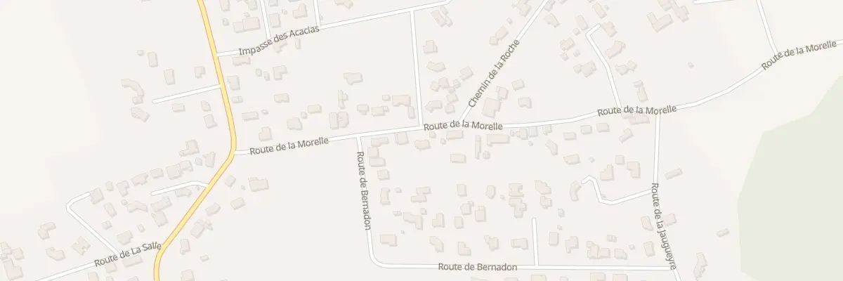 Plan du 15 Rte de la Morelle à Martillac