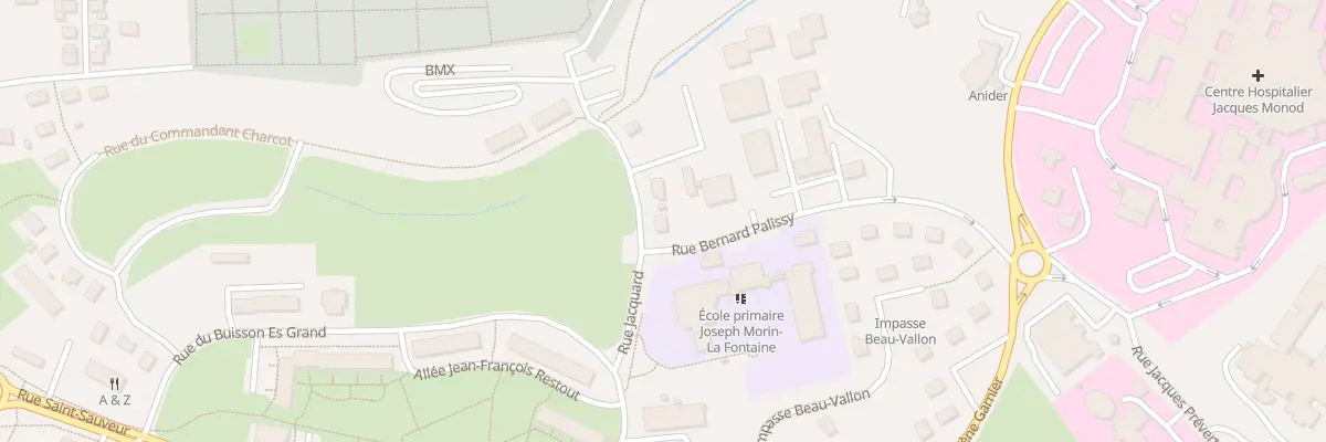 Plan du 61 Rue du Cdt Charcot à Flers