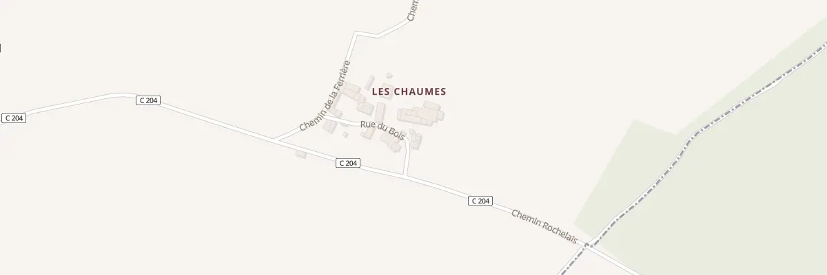 Plan du 13 Rue du Bois à Migré