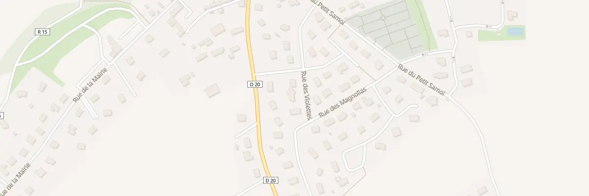 Plan du 4 Rue des Violettes à Saint-Pierre-du-Regard