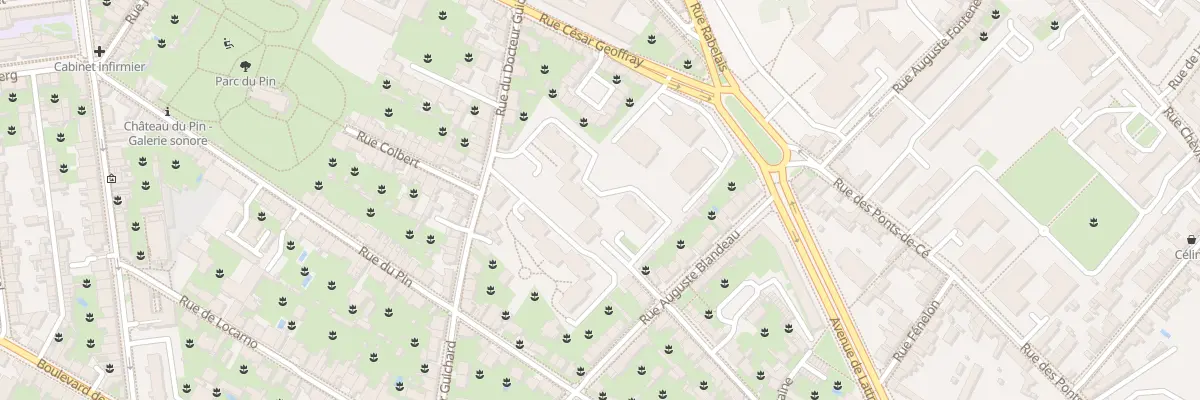 Plan du 35 Rue du Doc Guichard à Angers