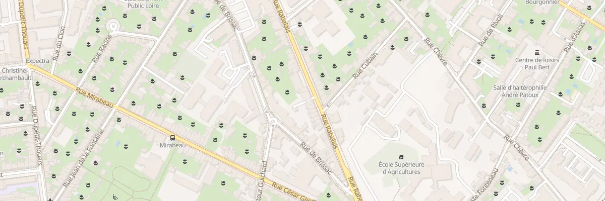 Plan du 72 Rue Rabelais à Angers