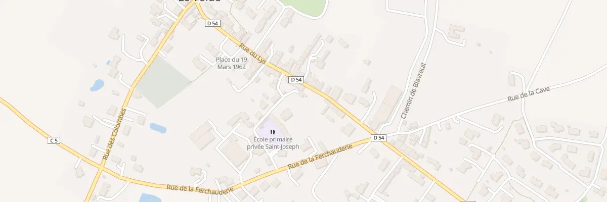Plan du 484 Rue du Lys à Lys-Haut-Layon