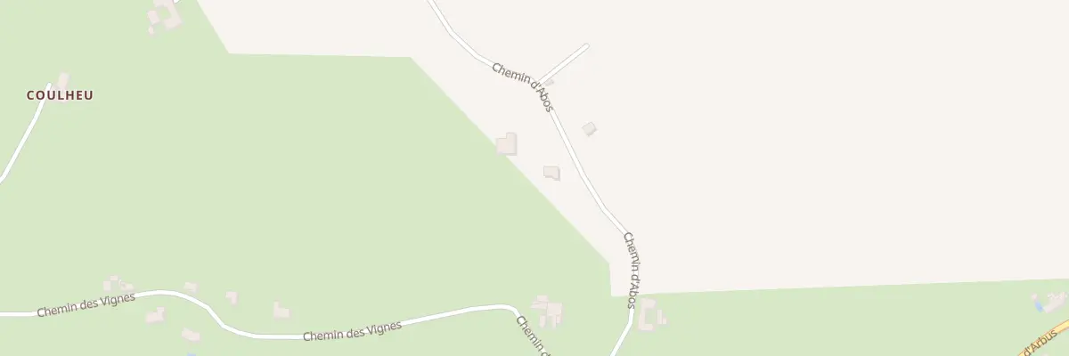 Plan du 5391 Che d’Abos à Parbayse