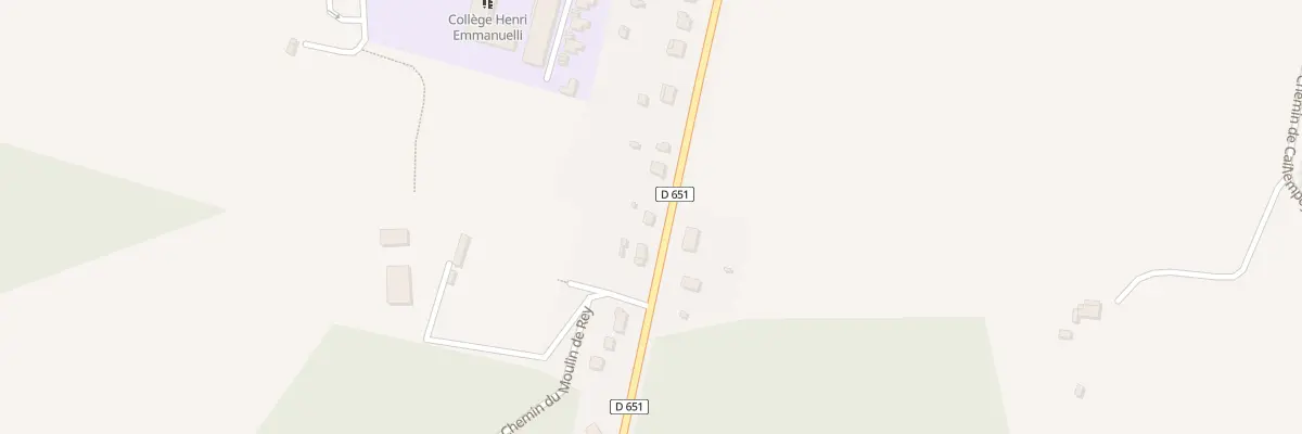Plan du 1210 Rte de Mont-de-Marsan à Labrit