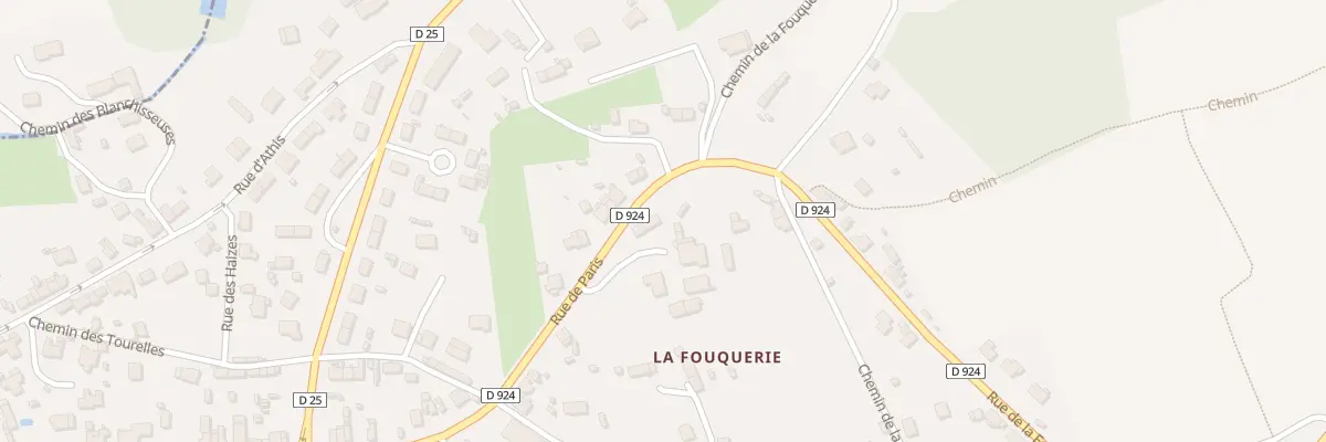 Plan du 358 Rue de Paris à Flers