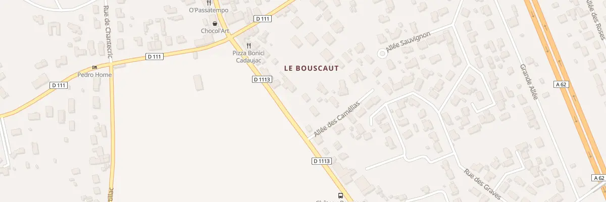 Plan du 1232 Av de Toulouse à Cadaujac