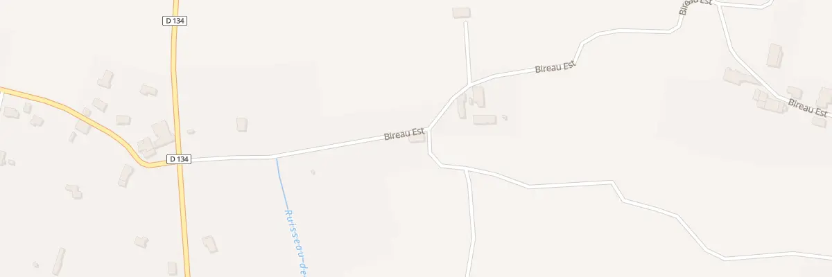 Plan du 1 Gabillard à Mombrier