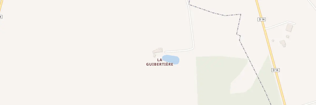 Plan du 5092 La Guibertière à Saint-Charles-la-Forêt