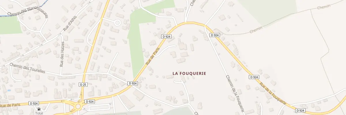 Plan du 290B Rue de Paris à Flers