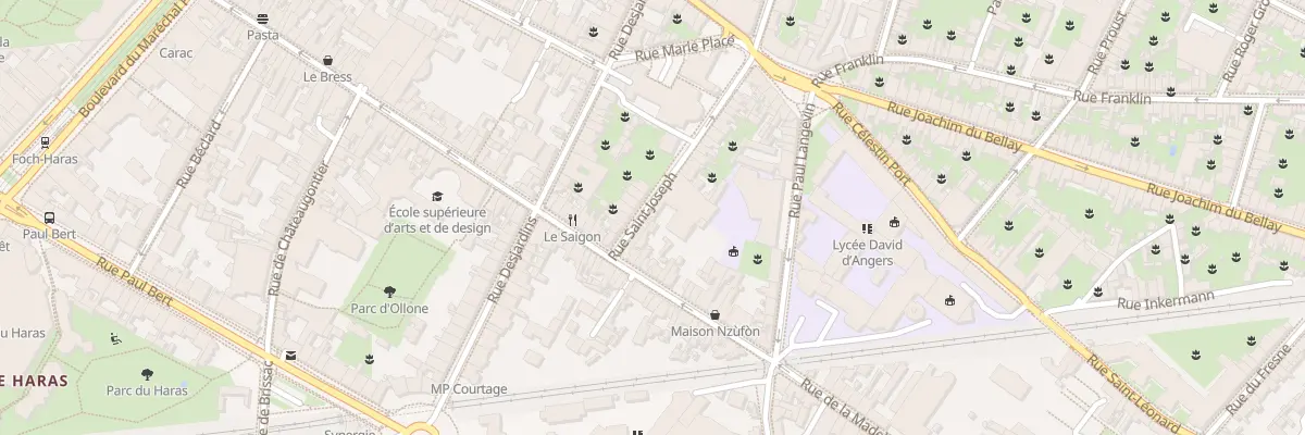 Plan du 31 Rue Saint-Joseph à Angers