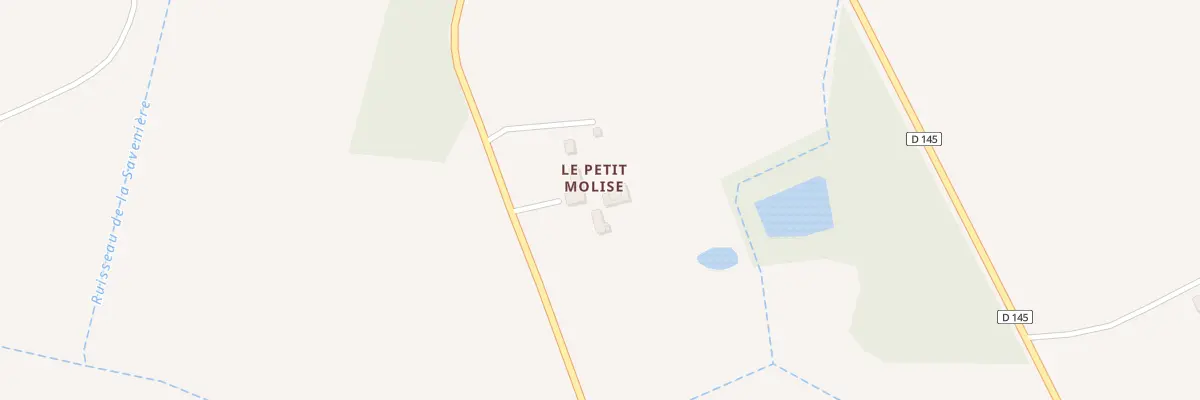 Plan du 24 Le Petit Molise à Bierné-les-Villages