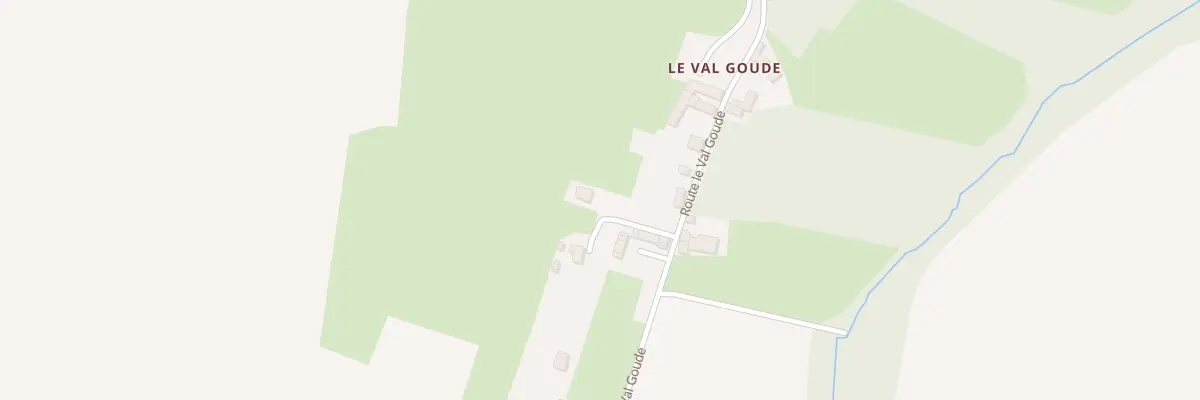 Plan du 3 Imp du Val Goude Hamars à Thury-Harcourt-le-Hom