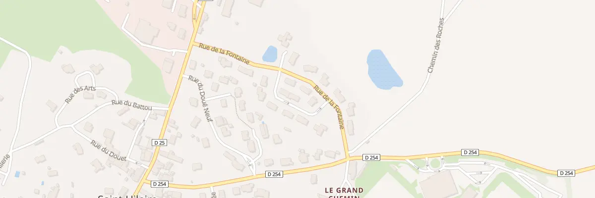 Plan du 3 All de la Varenne à Lys-Haut-Layon