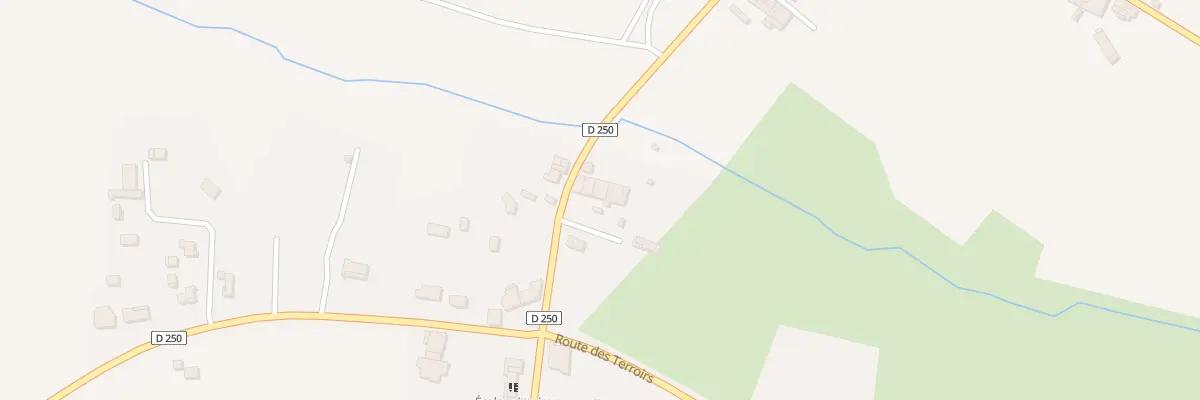 Plan du 156 Lacroix à Teuillac