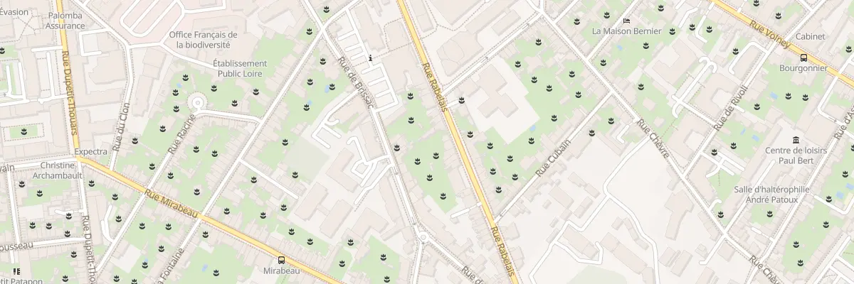 Plan du 56 Rue Rabelais à Angers