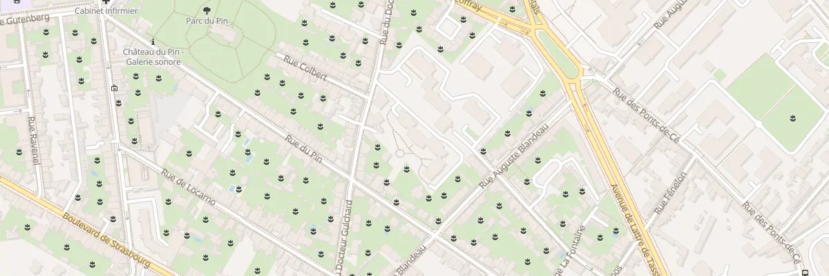 Plan du 39 Rue du Doc Guichard à Angers