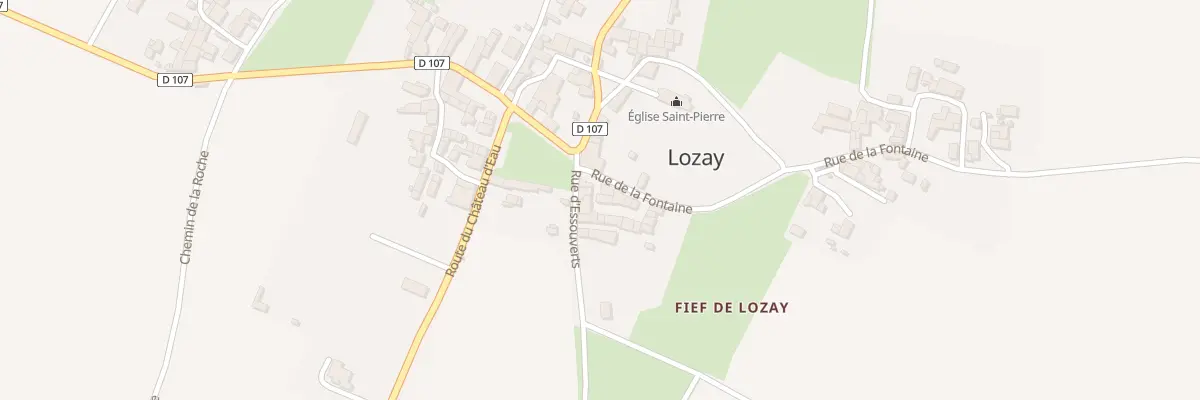 Plan du 3 Rue d’Essouverts à Lozay